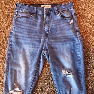 Pac Sun high rise ankle jeans